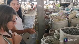 Rocks and Raspberries at Osh Bazaar, Kyrgyzstan 2021.