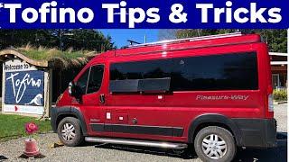 Pop-Up Camper Van Tour & Demo of My 2021 Pleasure-Way Tofino in Tofino, BC