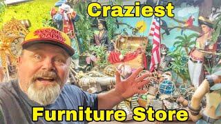 The Craziest Furniture Store i have ever seen, i loved it
