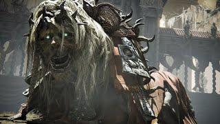 Elden Ring Erdtree DLC - Divine Beast Dancing Lion Boss Fight (4K)