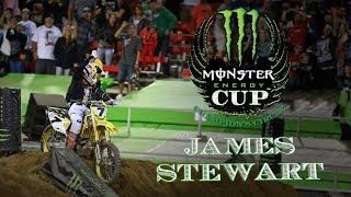 Monster Energy Cup Champions Circle - James Stewart