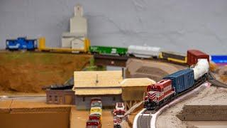 Running HO Scale Trains at Track10Trains' Layout