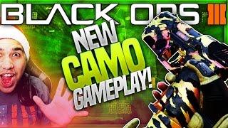 NEW "SPECTRUM CAMO"? Black Ops 3 RARE "JUNGLE PARTY CAMO" Gameplay! - BO3 NEW WEAPON Camos (DLC)