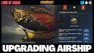 Stormshot Upgrading Airship With Plato Gears