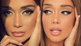 How to : Easy Cat Eyeliner آموزش كشيدن خط چشم گربه اى| الناز گلرخ