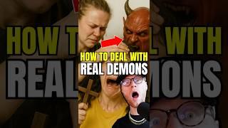 Demons Are REAL… Watch THIS‼️ #christian #demons #bible #shorts