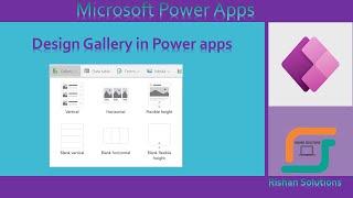 Design Gallery Control in power apps