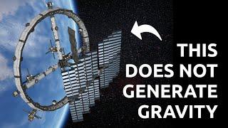 Why Artificial Gravity Space Stations Looks Like This?