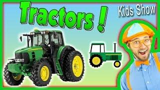 Tractors for Kids – Learn Farm Vehicles and Equipment with Blippi