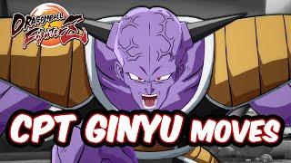 Dragon Ball FighterZ - Cpt. Ginyu Moves/ Combos [new Super!]