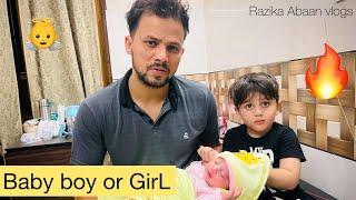 Baby boy or baby girl | Face Reveal | Razika Abaan official