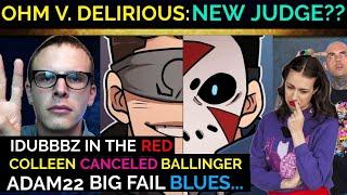 H2O Delirious Vs Ohmwrecker Court Case Gets New Judge, Adam22 Loses His Mind, & MirandaSings FAIL