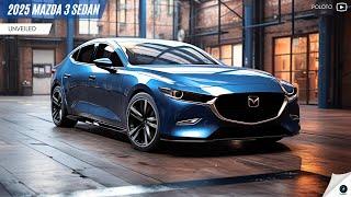 2025 Mazda 3 Sedan Unveiled - Will look better than the current model?