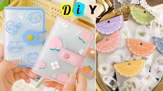 DIY cute stationery / How to make stationery supplies at your home / handmade stationery