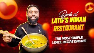 Im back at the restaurant (Red Lentil Masoor Daal Recipe) simple cooking Maximum flavour!