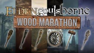 Beating Every Souls Game using ONLY WOOD