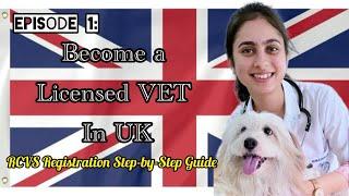 Work as a Vet in the UK| RCVS Licensing Process Explained| Episode 1 🩺 #vet #uk #license