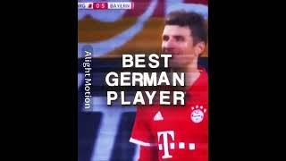 Best German player…#shorts #trending #football #messi #ronaldo