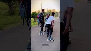 Skating with much energy #skating #brotherskating #road