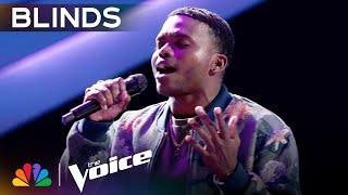 Jay Ammo Earns Four-Chair Turn For Ed Sheeran's "The A Team" | The Voice Blind Auditions | NBC