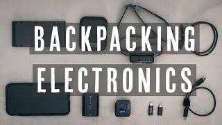 My Electronics Kit for Lightweight and Ultralight Backpacking