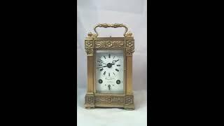 Partly Restored Empire Grande Sonnerie Swiss Carriage Clock by Lamy & Lacroux, A.Morez, c1840