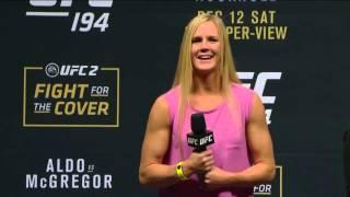 Holly Holm Q&A - Can't Take My Eyes Off of You