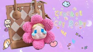 Móc Cry Baby Thương Hết Sức Làm Móc Khoá  - Crochet Cry Baby