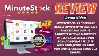 MinuteStock Review 2022 - Get Access To 8 DFY Money Making Funnels! (Demo Video)