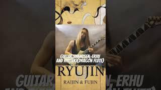 Ryoji (Ryujin) Raijin&Fujln - multi instrument playthrough#samuraimetal #ryujin #napalmrecords