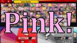 How to Make Your Character Select Screen PINK! | Smash Ultimate