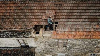 Working on the Roof While Winter Moves Closer (#64)