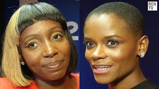 Letitia Wright & Tamara Lawrance Interview BIFA 2022