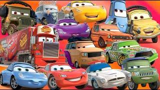 Looking For Disney Pixar Cars Lightning Mcqueen, Lizzie, Fillmore, Richard Clayton, Chick Hick