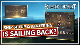 Checking out Sailing Again in 2025 & Bartering for Crow Coins | Black Desert