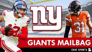 New York Giants Rumors, News on Justin Simmons & Jalin Hyatt