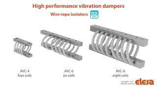 AVC Wire rope isolators