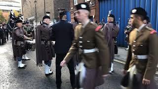 The London Scottish Regiment  / Parade  (Nov 2019)