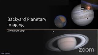 Backyard Planetary Imaging by Greg Fogarty