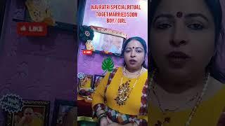 TO GET MARRIED SOON... Navratri special Ritual #numerologist #tarotreader  #Rubebhattia @9311719506