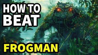 How To Beat The GIANT FROG PERSON In FROGMAN