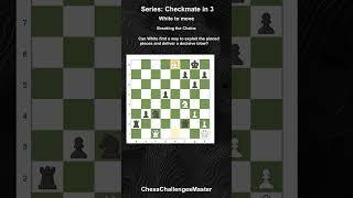 Chess puzzle - Checkmate in 3 - Breaking the Chains