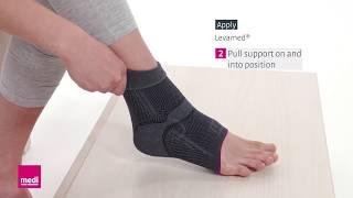 Levamed® – How to Apply the Ankle Support Sleeve | medi USA