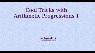 Cool Tricks with Arithmetic Progressions 1:  T(p)=q; T(q)=p