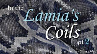 Cuddled in the Lamia's Coils ASMR Roleplay Pt 2 -- (Female x Male) (Binaural)