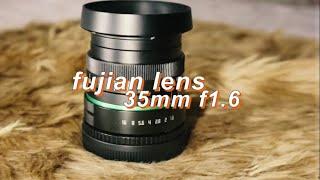 FUJIAN 35mm F1.6 CCTV LENS | BEST TRAVEL LENS (VIDEO + PHOTO TEST) | Philippines | Erika Lim