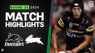 NRL 2024 | Panthers v Rabbitohs | Match Highlights