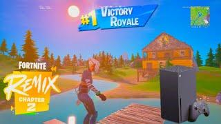 FORTNITE *CHAPTER 2 REMIX* Xbox Series X Gameplay (4K 120FPS)