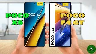 Poco F4 GT vs Poco X6