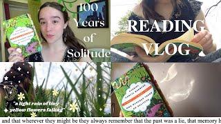 peaceful days + discussing #100yearsofsolitude // READING VLOG